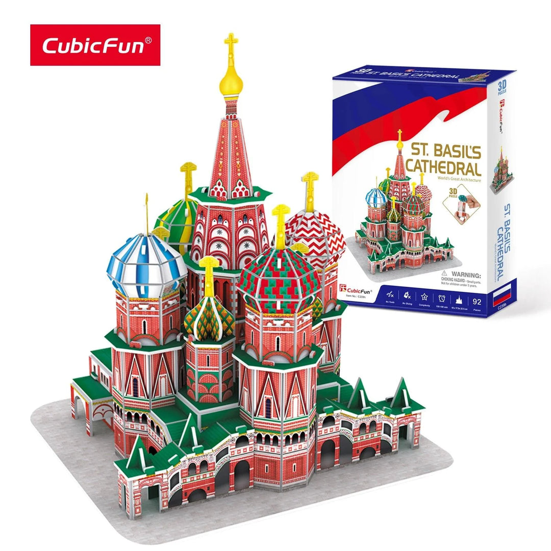 Lisslune | World Wonders 3D Puzzle Set for Children - Fun & Educational Building Models