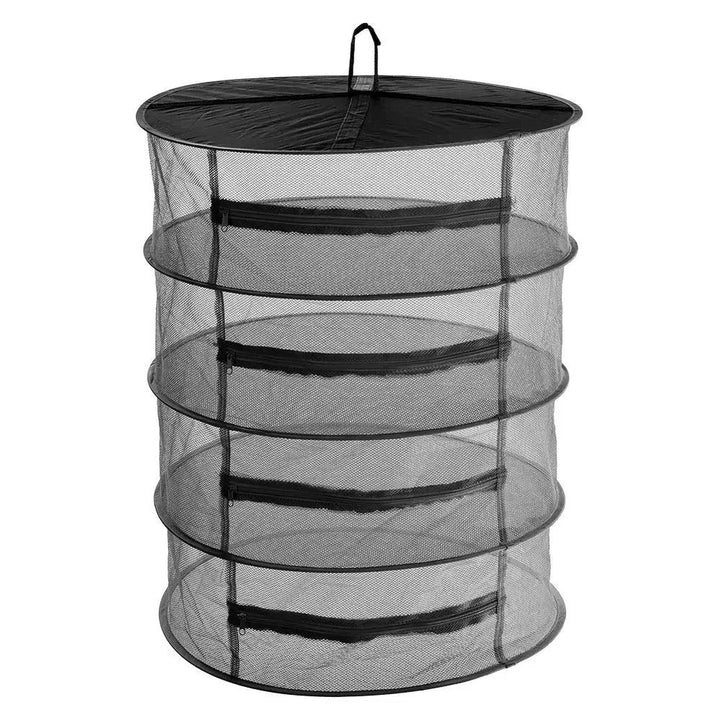 Lisslune | 4-layer space-saving herb & plant drying rack - foldable design