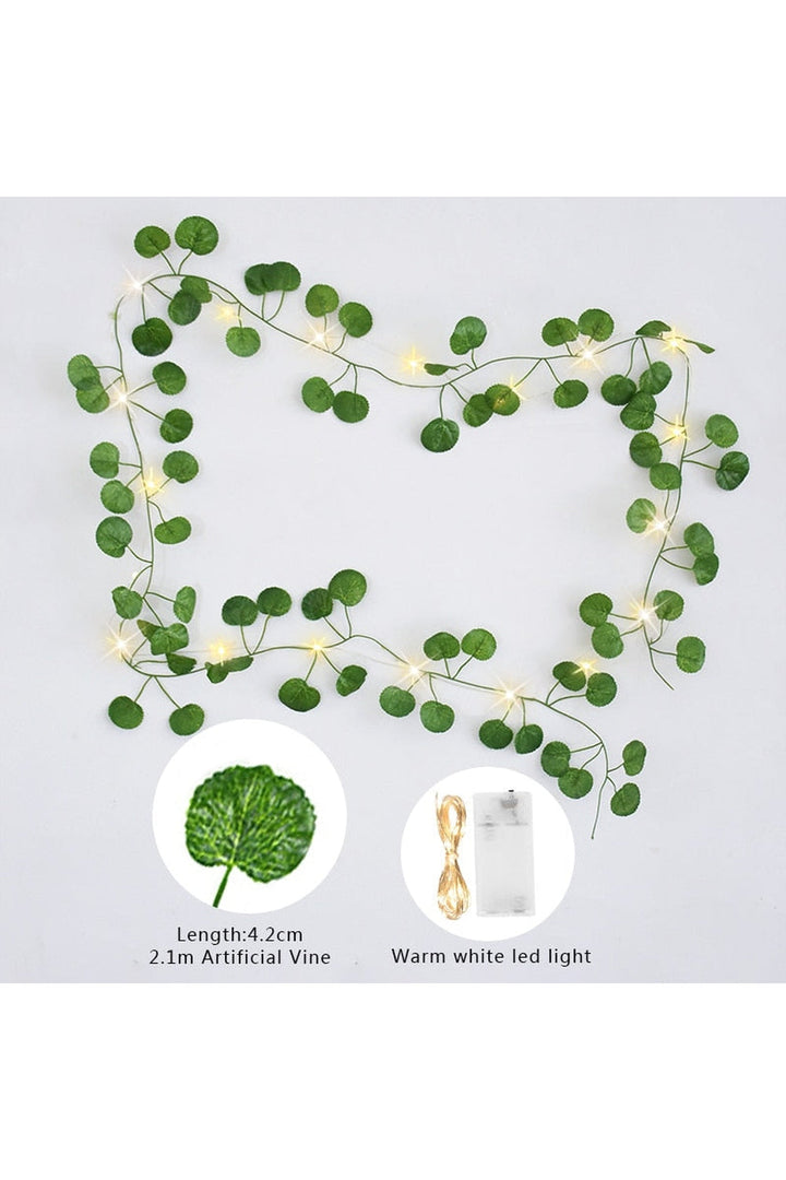 Lisslune | white rose light garland