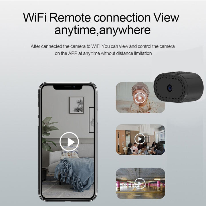Lisslune | Magnetic Day Night Mini Wireless Cam IP Recorder