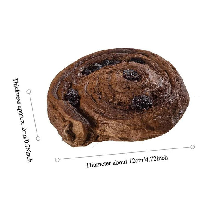 Lisslune | Realistic Caramel Cocoa Bread Model