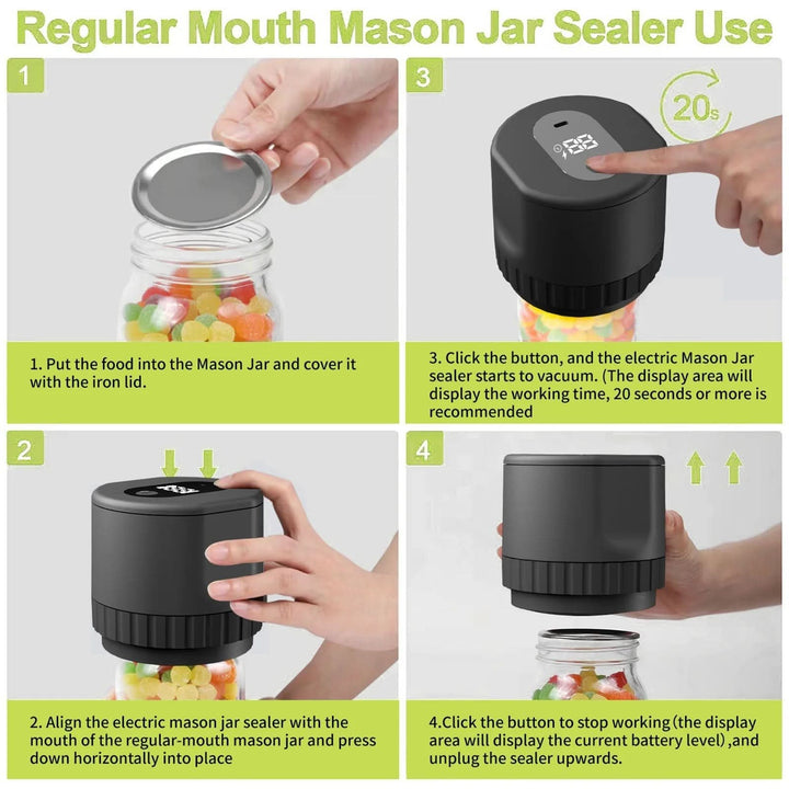 Lisslune | KitchenVac Vacuum Sealer – Fresh Seal with System