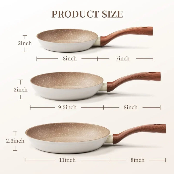 Lisslune | Nonstick Frying Pan - GranitePro