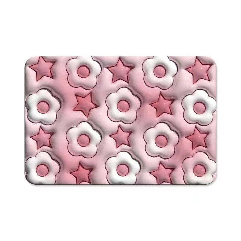 Lisslune | Non-Slip Cartoon Colorful Fun Quick Water Absorbent Mat