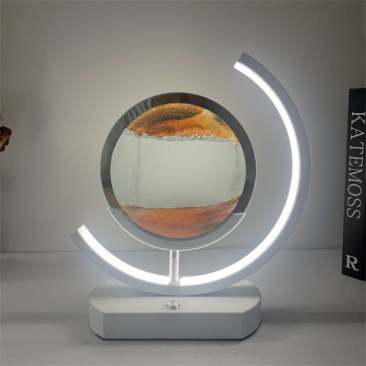 Lisslune | 3D LED Flowing Sand Art Table Lamp
