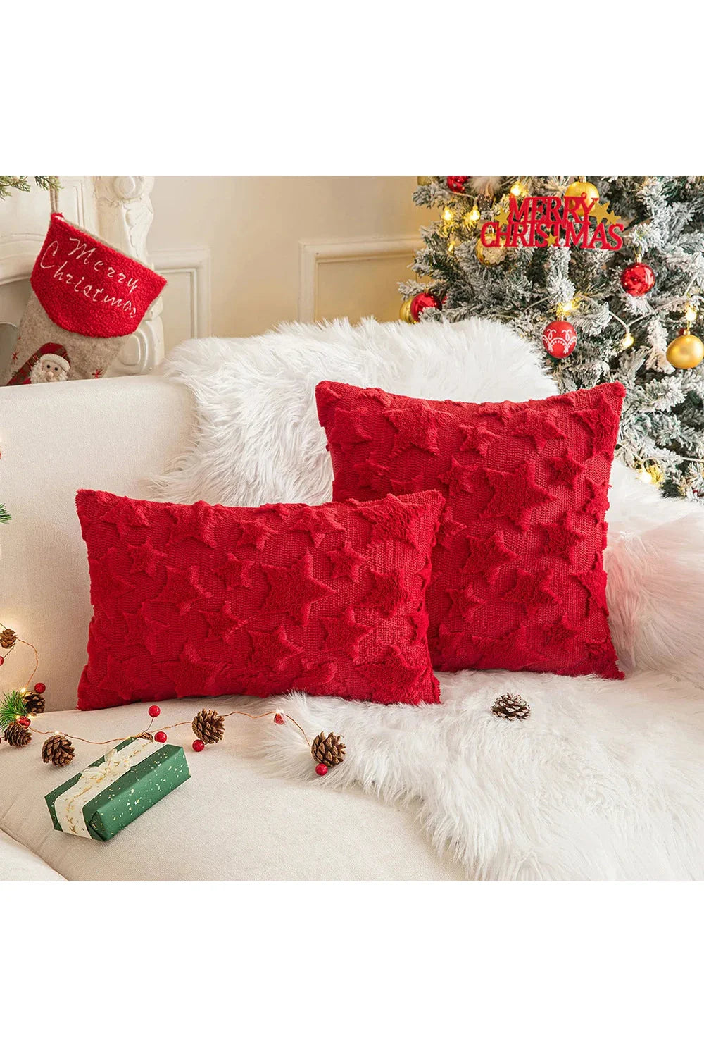 Lisslune | Plush decorative cushion cover