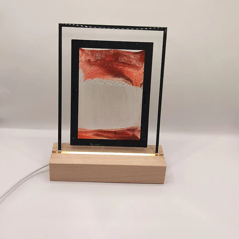 Lisslune | Sand Art LED Quicksand Artistic Table Lamp