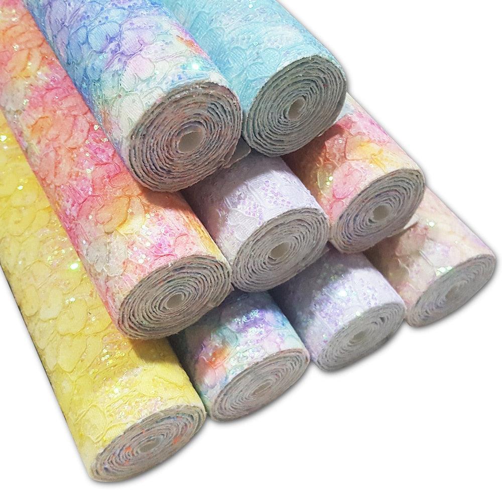 Lisslune | Glamorous Glitter Fabric Roll: Ignite Your DIY Creativity