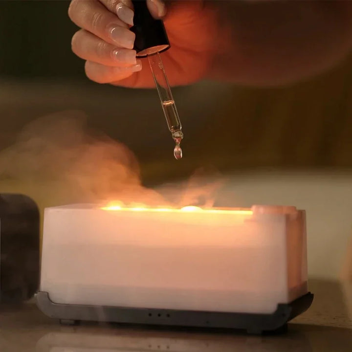 Lisslune | Machine Ultrasonic Flame Humidifier