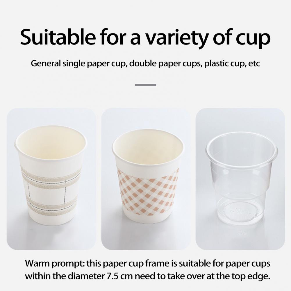 Lisslune | Wall-Mounted Easy Reach Paper Cup Dispenser