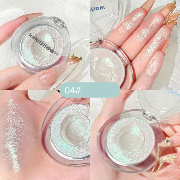 Rynx | Highlighter Powder Diamond Polarization Fairy Powder Shimmer Water Light Contour Face Body Illuminator Make-up Cosmetics
