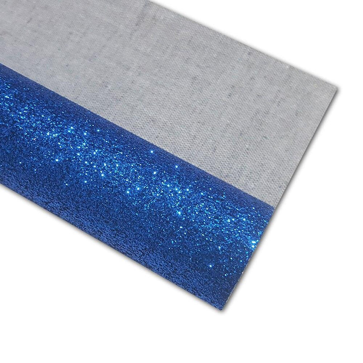 Lisslune | Lustrous Black and Gold Glitter Synthetic Leather Craft Sheet for Exceptional DIY Projects