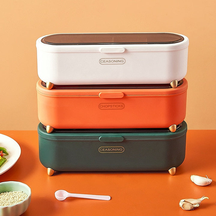 Lisslune | Detachable Kitchen Storage Seasoning Box