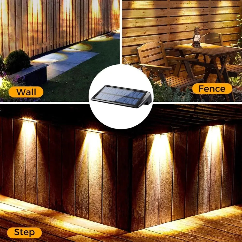 Lisslune | EcoRadiance Solar Accent Lights 2-Piece Set | Outdoor Lighting | Energy Efficient | Decorative Light for Garden & Terrace