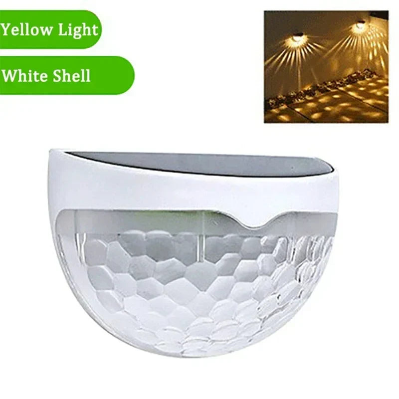 Lisslune | Outdoor Waterproof Solar LED Patio Wall Lamp