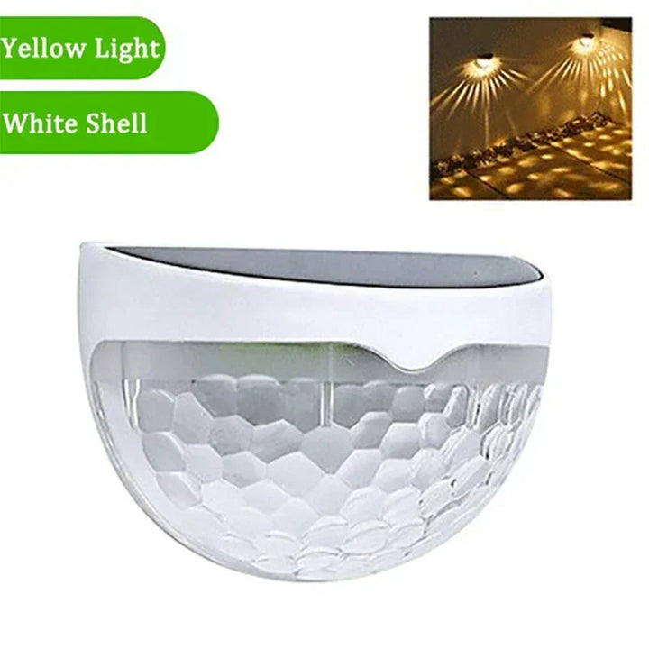 Lisslune | Outdoor Waterproof Solar LED Patio Wall Lamp