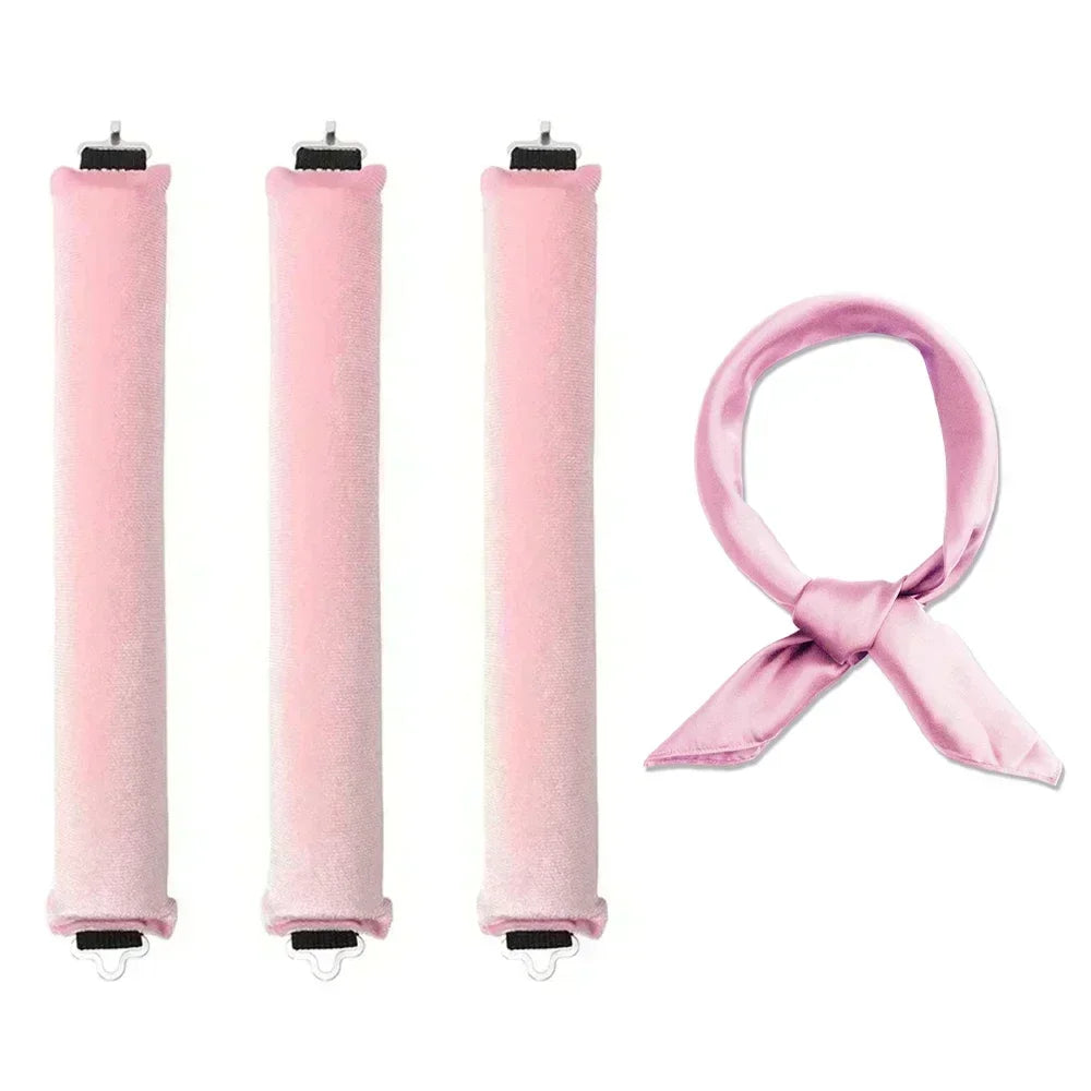 Rynx | Heat-free Velvet Hair Curling Sticks Lazy Curls Roller Heat-free Curls Overnight Heat-free Blow-drying Styling Tool Hair Curling for Sleeping