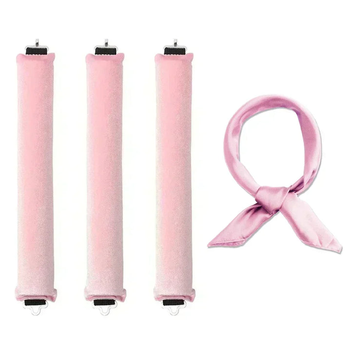 Rynx | Heat-free Velvet Hair Curling Sticks Lazy Curls Roller Heat-free Curls Overnight Heat-free Blow-drying Styling Tool Hair Curling for Sleeping