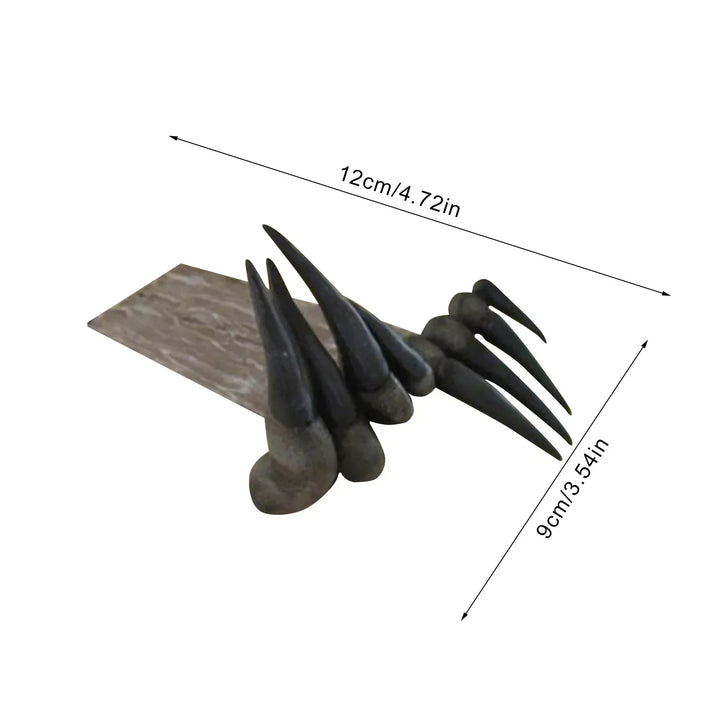 Rynx | Thriller Devil's Hand Bookmark Witch's Hand Bookmark Art Figures Room Decoration Horror Halloween Decoration Gifts for Children Friends