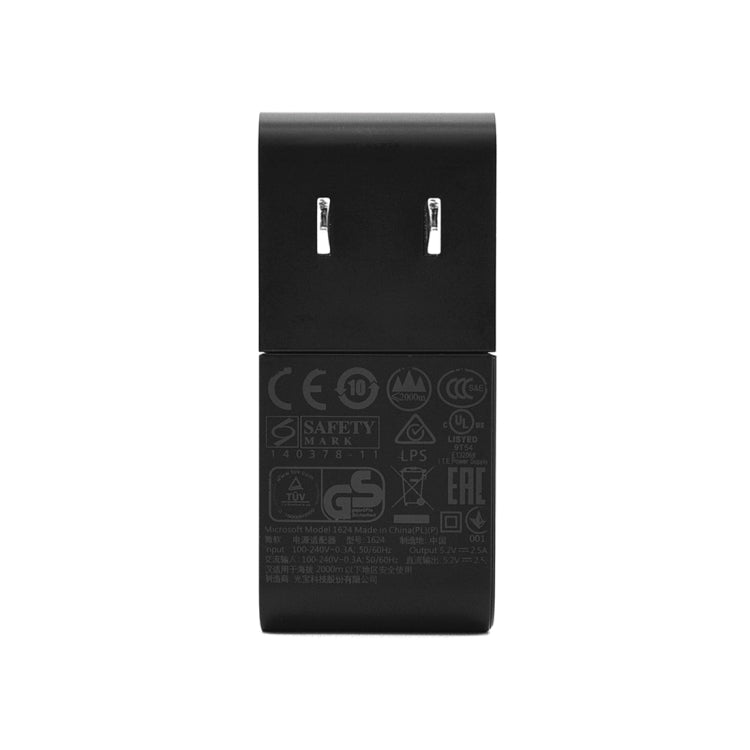 Lisslune | 5.2V 2.5A AC power adapter charger with 1.5m Micro USB charging cable, For Microsoft Surface 3, CE certified