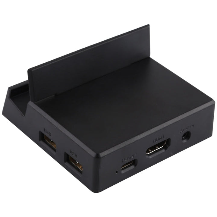 Lisslune | V105 USB-C / Type-C to USB 2.0 x 3 + USB-C / Type-C + HDMI + Audio port + SD / TF card reader multifunctional phone stand HUB docking station
