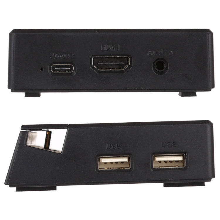 Lisslune | V105 USB-C / Type-C to USB 2.0 x 3 + USB-C / Type-C + HDMI + Audio port + SD / TF card reader multifunctional phone stand HUB docking station
