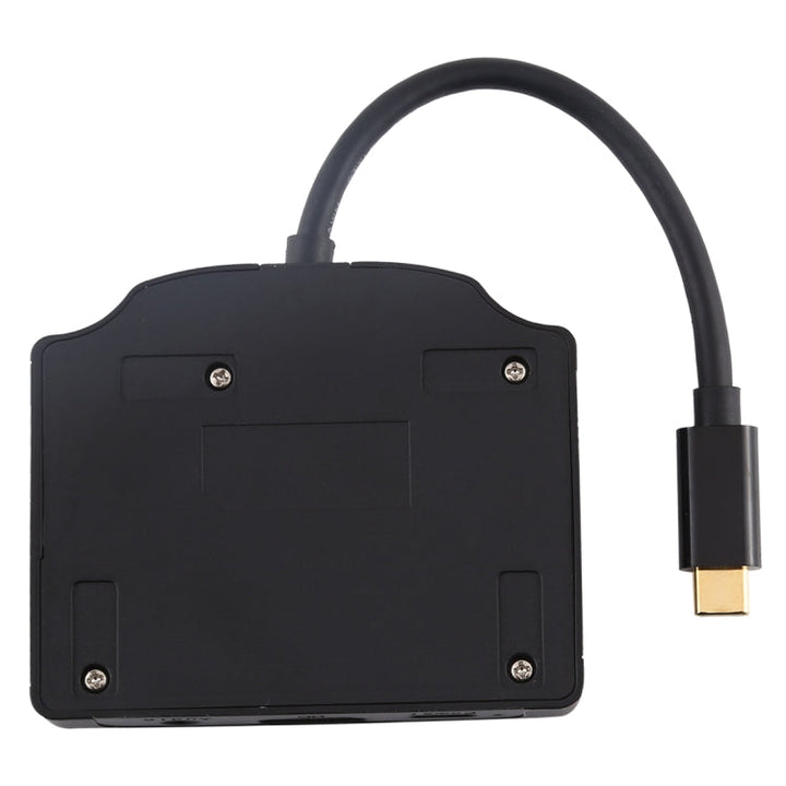 Lisslune | V178A USB-C / Type-C to USB 3.0 x 3 + USB-C / Type-C + HDMI + Audio port + SD / TF card reader multifunctional hub adapter