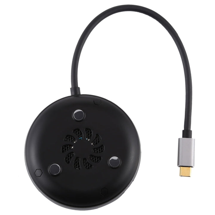 Lisslune | USB-C / Type-C to USB 3.0 x 3 + USB-C / Type-C + HDMI + RJ45 + SD / TF Card Reader Multifunction HUB Adapter