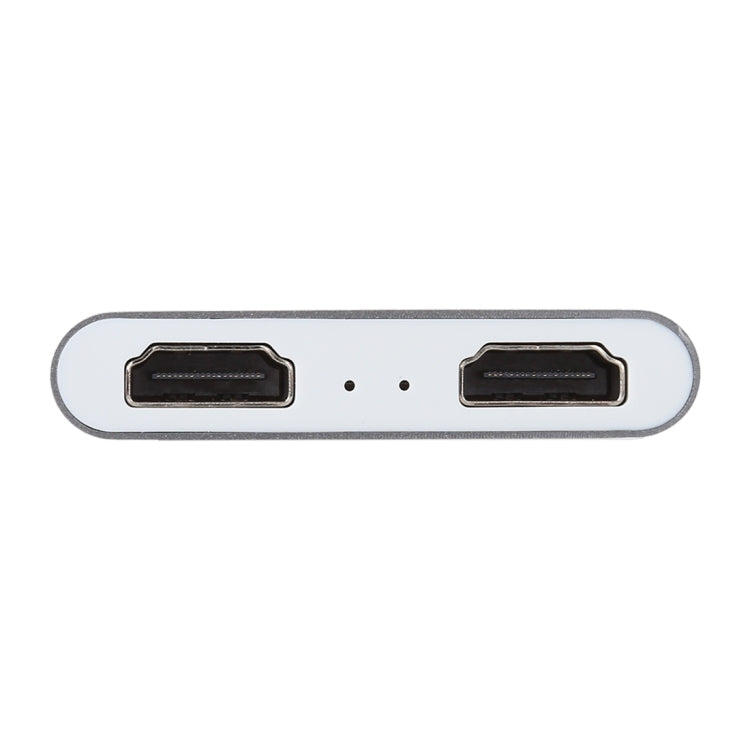 Lisslune | 4K Ultra HD Dual HDMI Interface Output to USB-C / Type-C Adapter