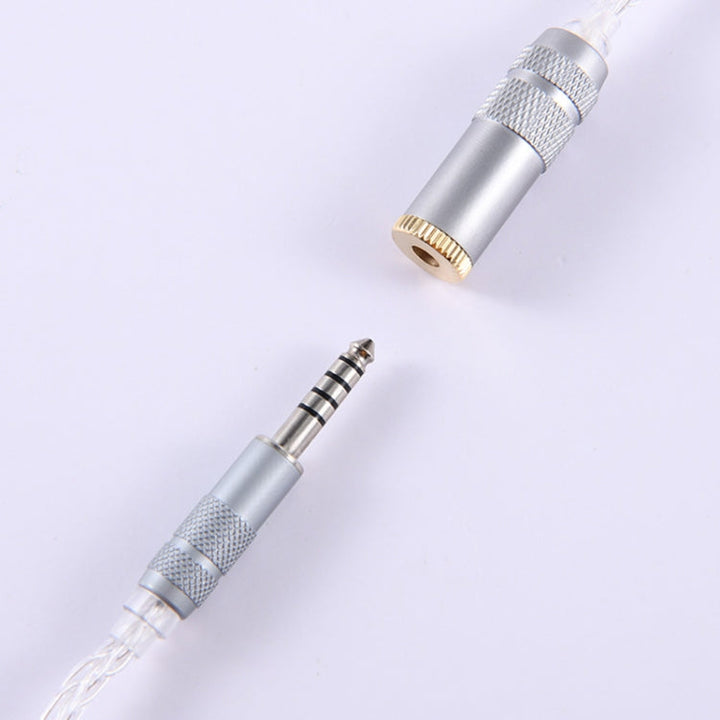 Lisslune | ZS0021 4.4mm Male to 2.5mm Female Balance Adapter Cable (Silver)