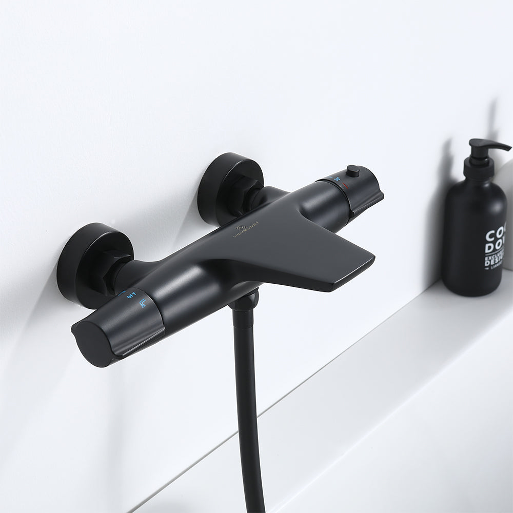 Lisslune | Thermostat waterfall bathtub faucet faucet bathtub shower thermostat for bathroom