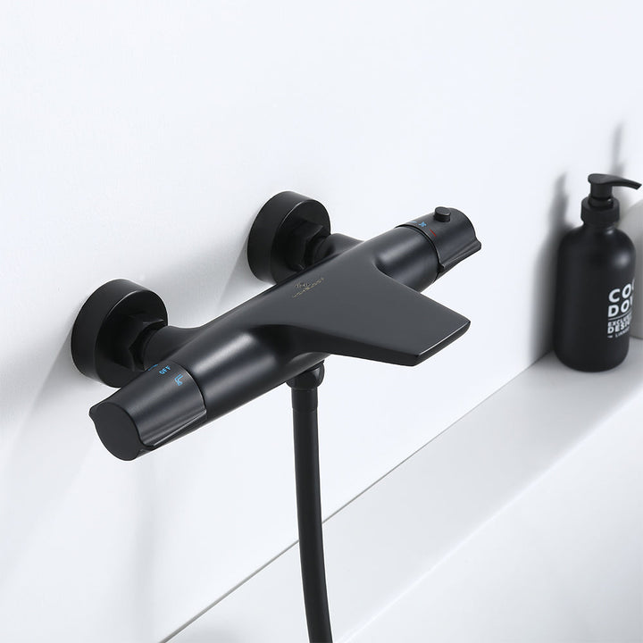 Lisslune | Thermostat waterfall bathtub faucet faucet bathtub shower thermostat for bathroom
