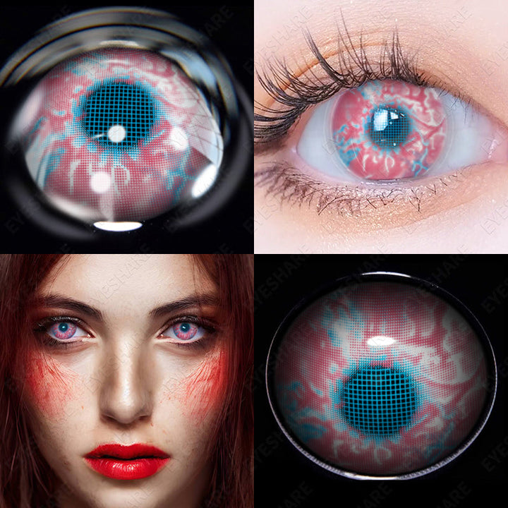 Rynx Cosplay Scary Pink 14.5mm 1 Pair | 1 Year
