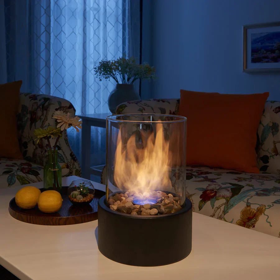 Lisslune | Modern & Portable Fireplace - Burn Bright