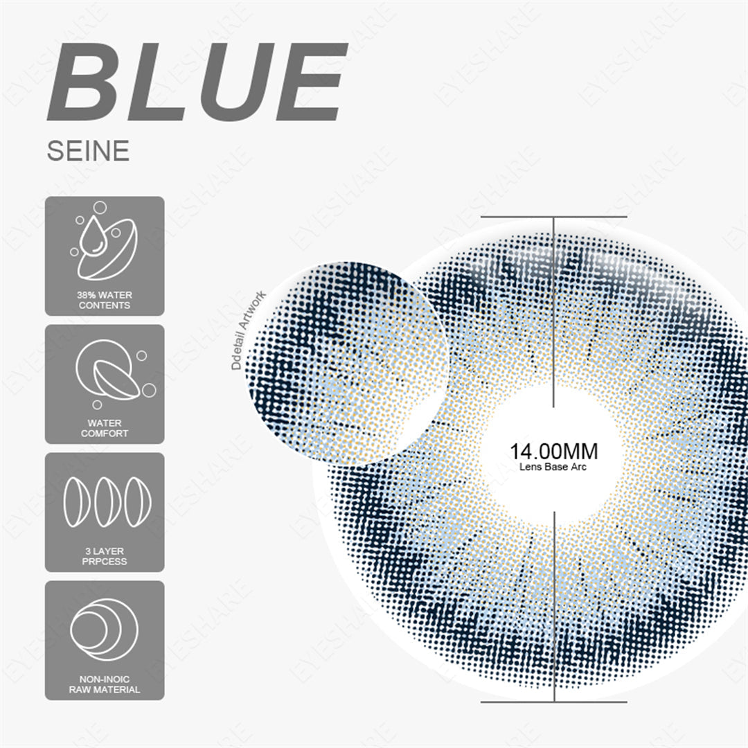 Rynx Seine Blue 14.0mm 1 Pair | 1 Year