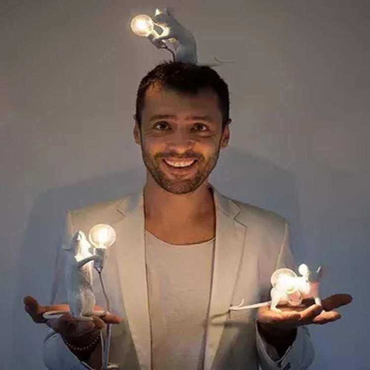 Lisslune | Jerry - Mouse lamp | Original lamp for home