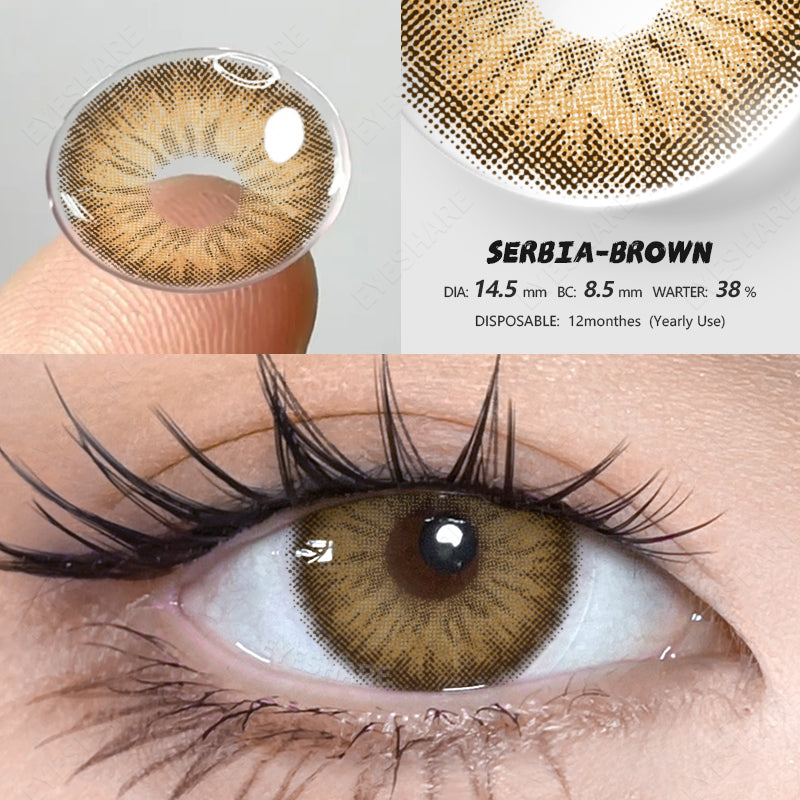 Rynx Serbia Brown 14.5mm 1 Pair | 1 Year