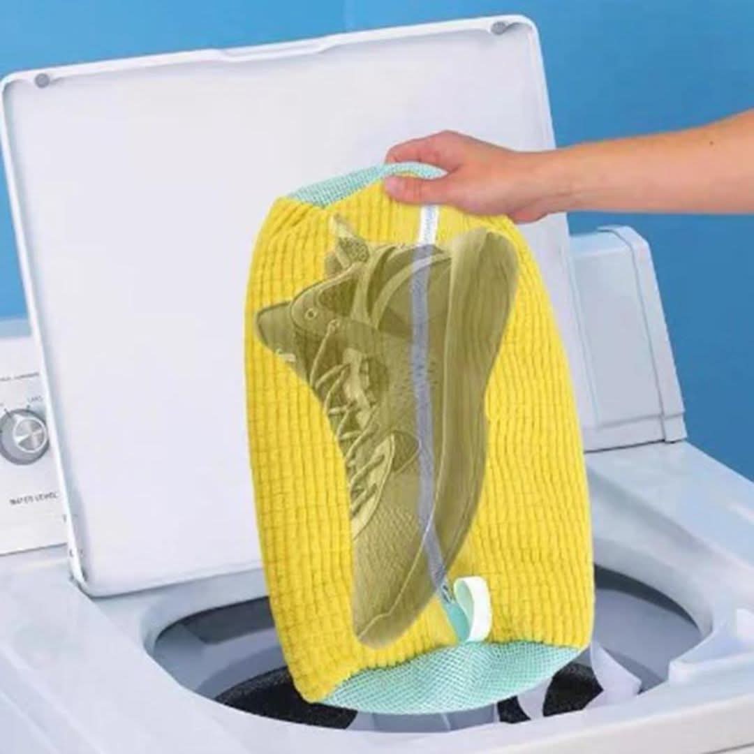 Lisslune | Washing machine bag with bristles for clean & shape-stable shoes