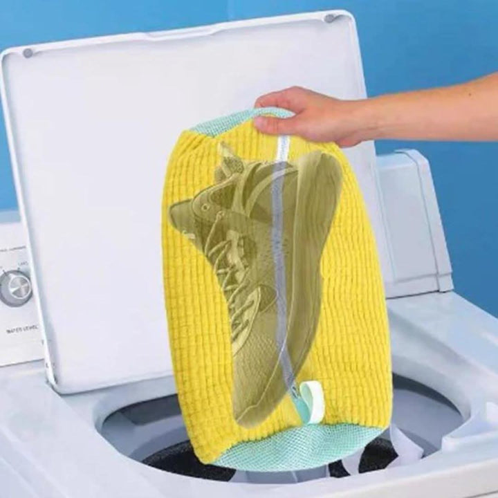 Lisslune | Washing machine bag with bristles for clean & shape-stable shoes