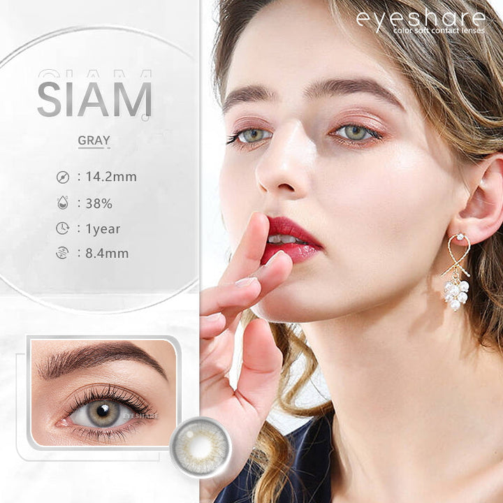 Rynx Siam Gray 14.2mm 1 Pair | 1 Year