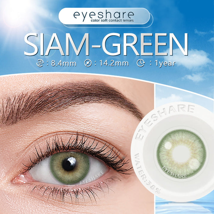 Rynx Siam Green 14.2mm 1 Pair | 1 Year