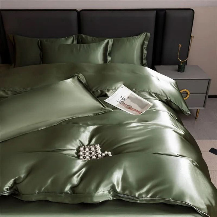 Lisslune | Luxurious silk duvet cover for elegant sleep comfort