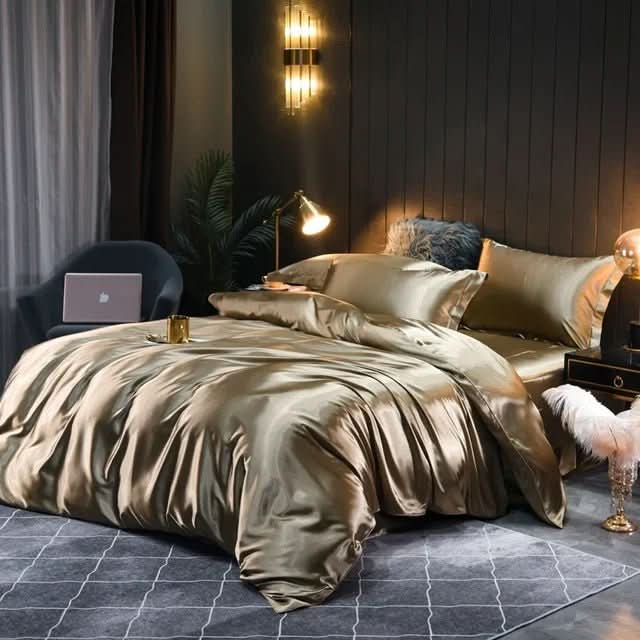Lisslune | Luxurious silk duvet cover for elegant sleep comfort