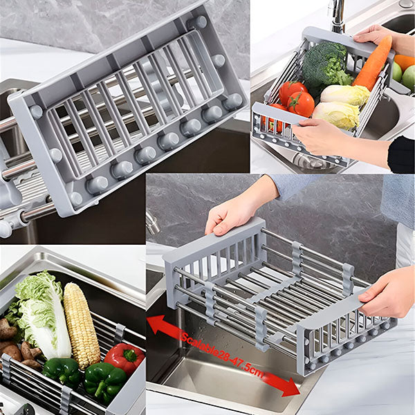 Lisslune | Adjustable Draining Rack for the Sink