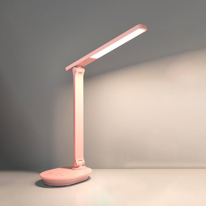 Lisslune | Modern Double Folding Eye Care Wireless Rechargeable LED Desk Lamp