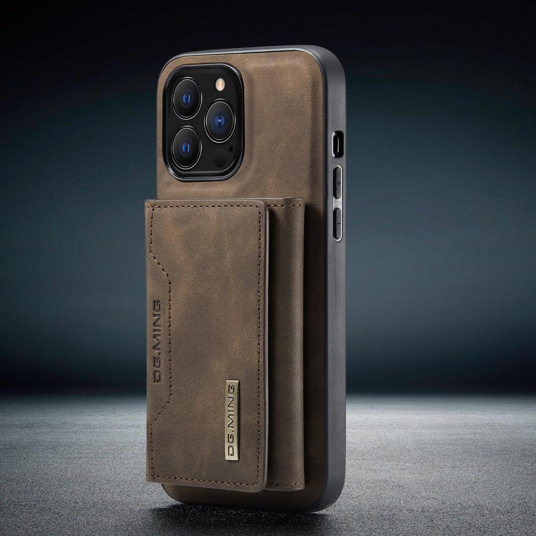 Lisslune | 2 in 1 detachable leather wallet case for iPhone