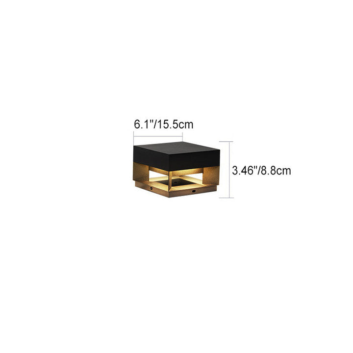 Lisslune | LumaCast LED Outdoor Light | Modern Stainless Steel Lamp | Waterproof | Garden & Landscape Lighting