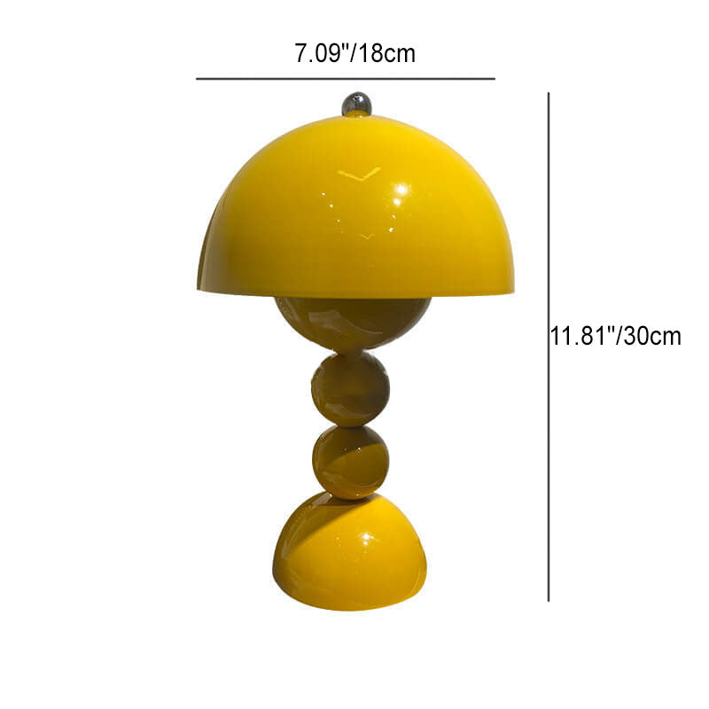 Lisslune | Modern Luxury Table Lamp made of Green Pumpkin Ceramic with 1 Light – Ideal for Night/Living Room/Bedroom/Office