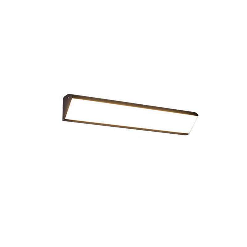 Lisslune | AquaBar Modern LED Outdoor Wall Light | Aluminum & Acrylic | Durable & Waterproof | Warm White | Various Sizes