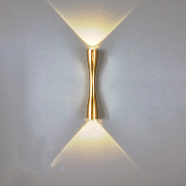 Lisslune | Modern Simple Long Horn 2-Light LED Indoor and Outdoor Wall Light